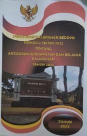 Peraturan Kalurahan Bedoyo No 8 Tahun 2022 tentang Anggaran Pendapatan dan Belanja Kalurahan Bedoyo 